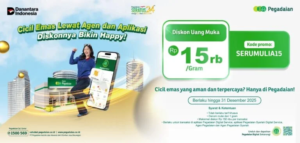 Cicil Emas Tanpa Cemas, Kanwil IX Ajak Masyarakat Nikmati Momen Emas Bersama Pegadaian