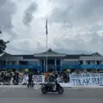 Aliansi Tolak RUU TNI Gelar Aksi di Ternate Soroti Soal Ancaman Demokrasi