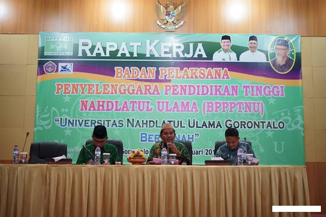 BP3NU Gorontalo Gelar Raker, Bahas Statuta dan Regulasi Perguruan Tinggi NU