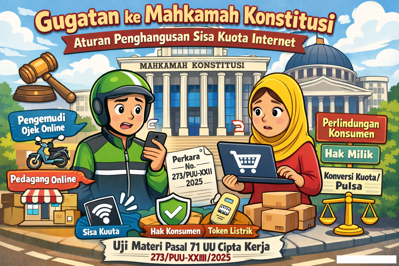 Sudah Dibayar, Tetap Hangus: Aturan Kuota Internet Digugat