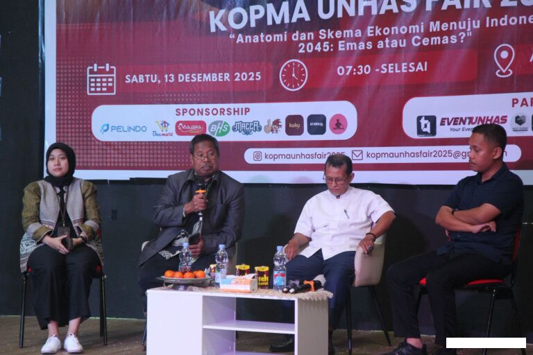 Kopma Unhas Fair 2025: Menakar Peluang Ekonomi Menuju Indonesia Emas 2045