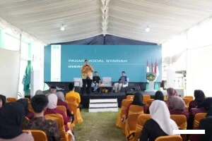 Bursa Efek Gorontalo Ajak Masyarakat Waspada Investasi Ilegal dalam Pekan Ekonomi Syariah PWNU