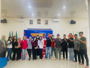 PKC PMII Gorontalo Bersama PWNU dan PMI Gelar Donor Darah Jelang HUT RI ke-80