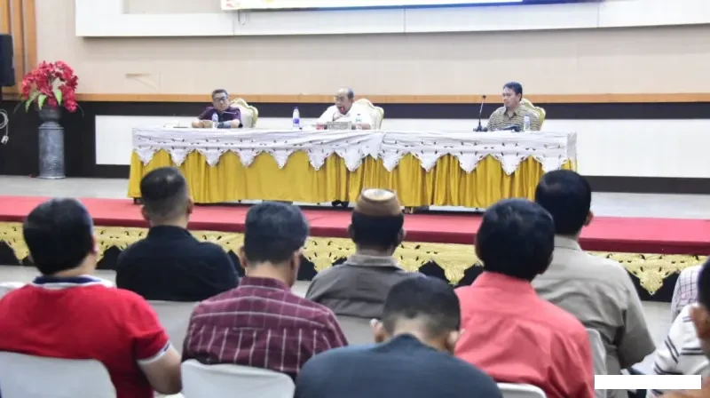 Rakorev Pemkot Gorontalo, Wali Kota Tekankan TPP, Parkir Berlangganan, hingga Zikir Akbar