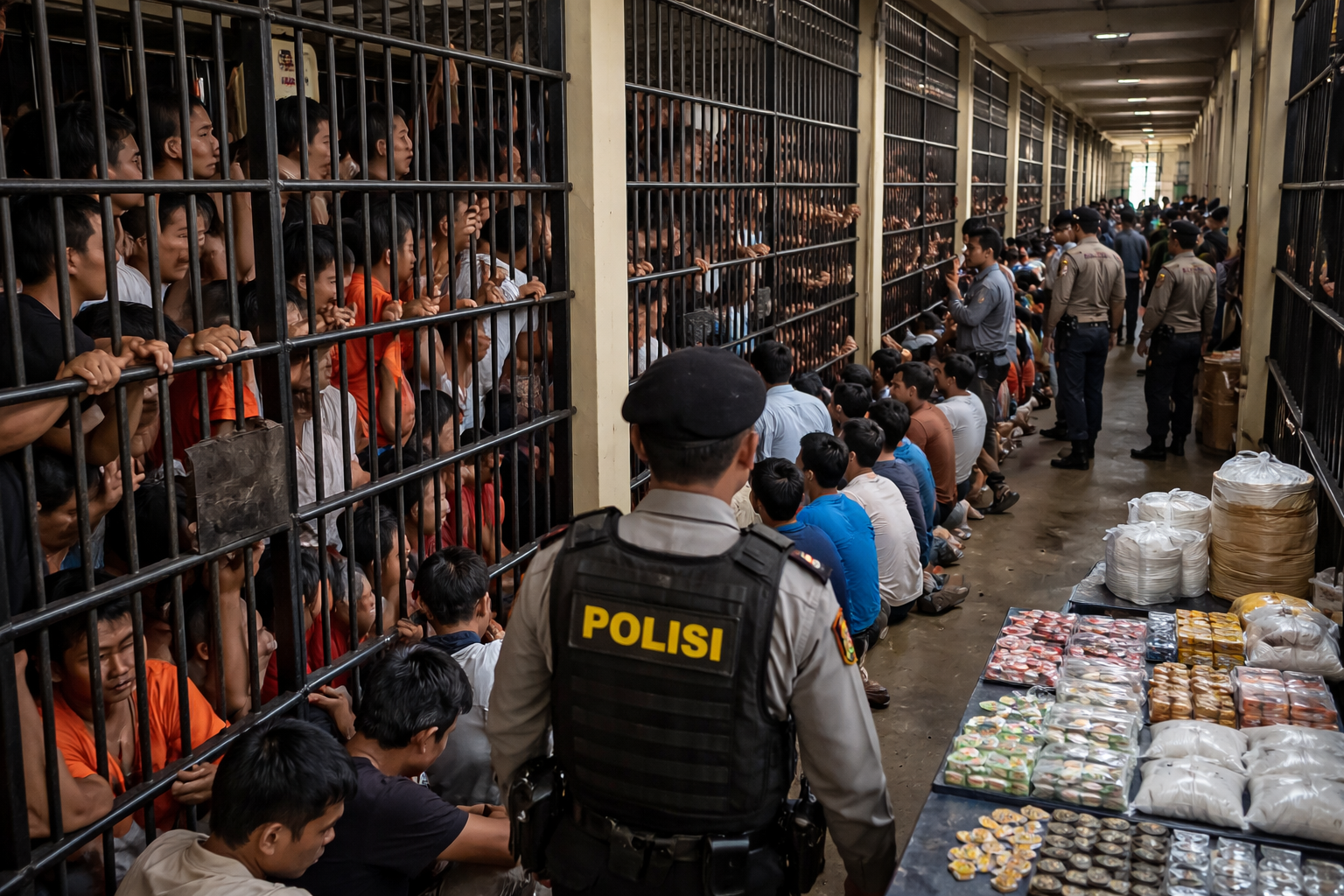 Tingkat Hunian Lapas Medan Didominasi Narapidana Narkotika