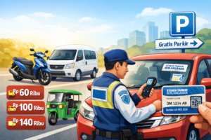 Parkir di Gorontalo Kini Cukup Bayar Sekali Setahun, Ini Tarif Lengkapnya