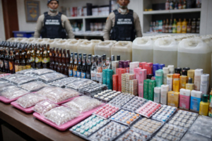 Sat Resnarkoba Polres Gorontalo Amankan Sabu, Kosmetik Ilegal hingga 835 Liter Cap Tikus Sepanjang 2025