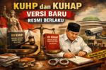 KUHP dan KUHAP Versi Baru Resmi Berlaku, Sejumlah Pasal Jadi Sorotan Publik
