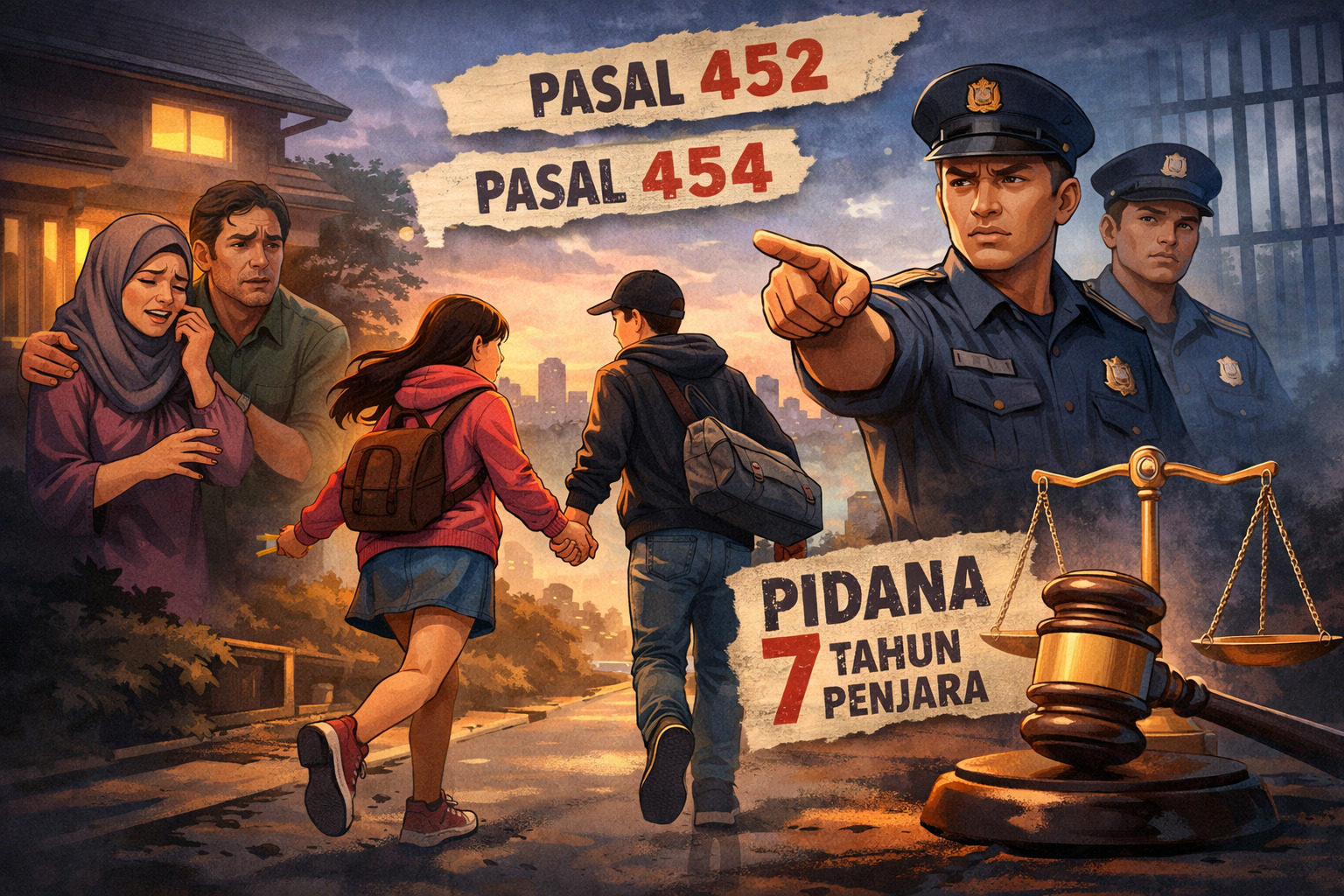 Pacaran Anak di Bawah Umur dan Bawa Kabur Kini Bisa Dipenjara, Ini Aturan KUHP Baru