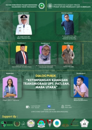 Soroti Ketimpangan Transmigrasi di Halmahera Timur: IKPM-HT dan PSPK UGM Bakal Geral Dialog