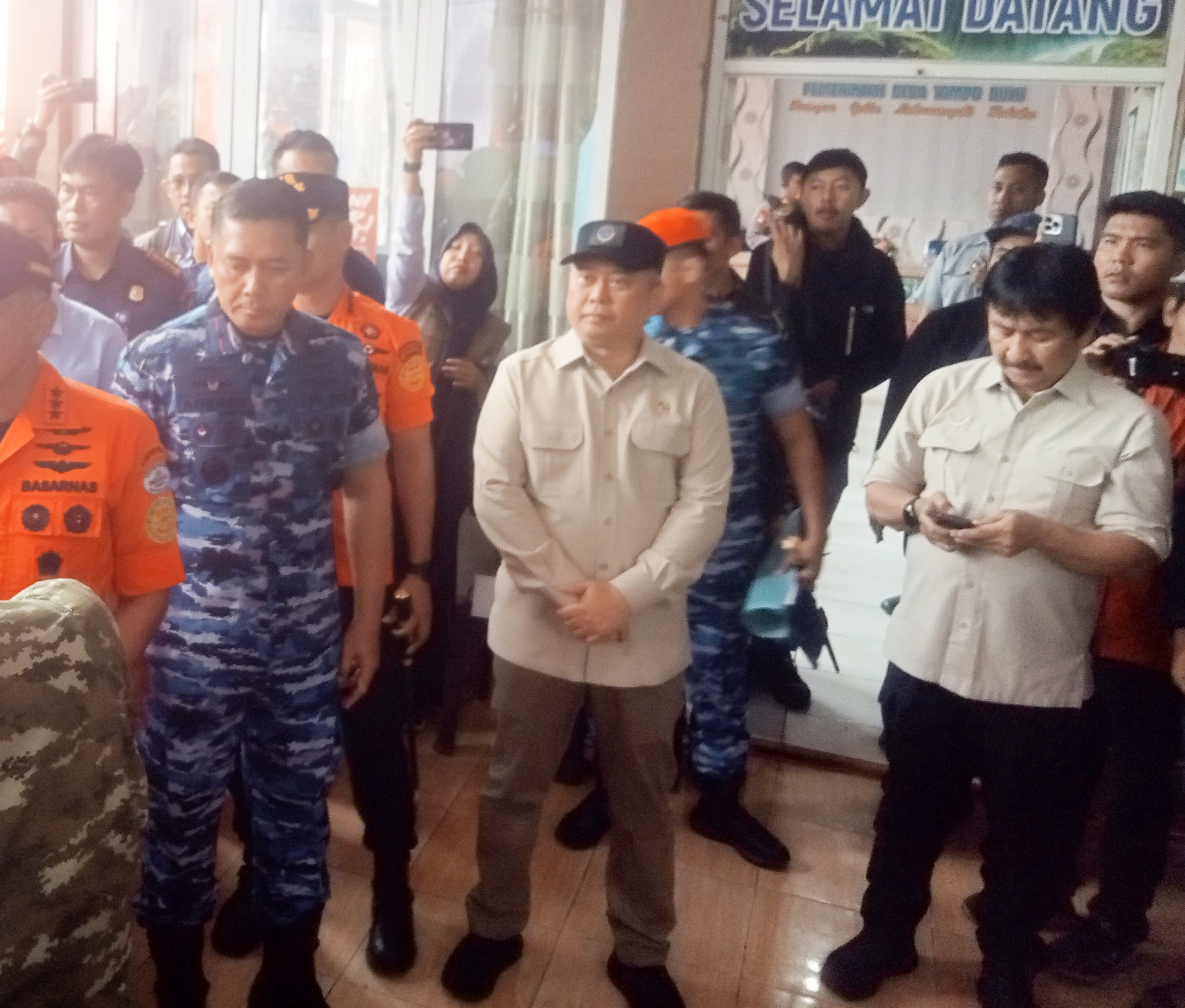 Menhub RI Tinjau langsung Lokasi ATR 42-500, Beri Apresiasi Langsung untuk Tim SAR