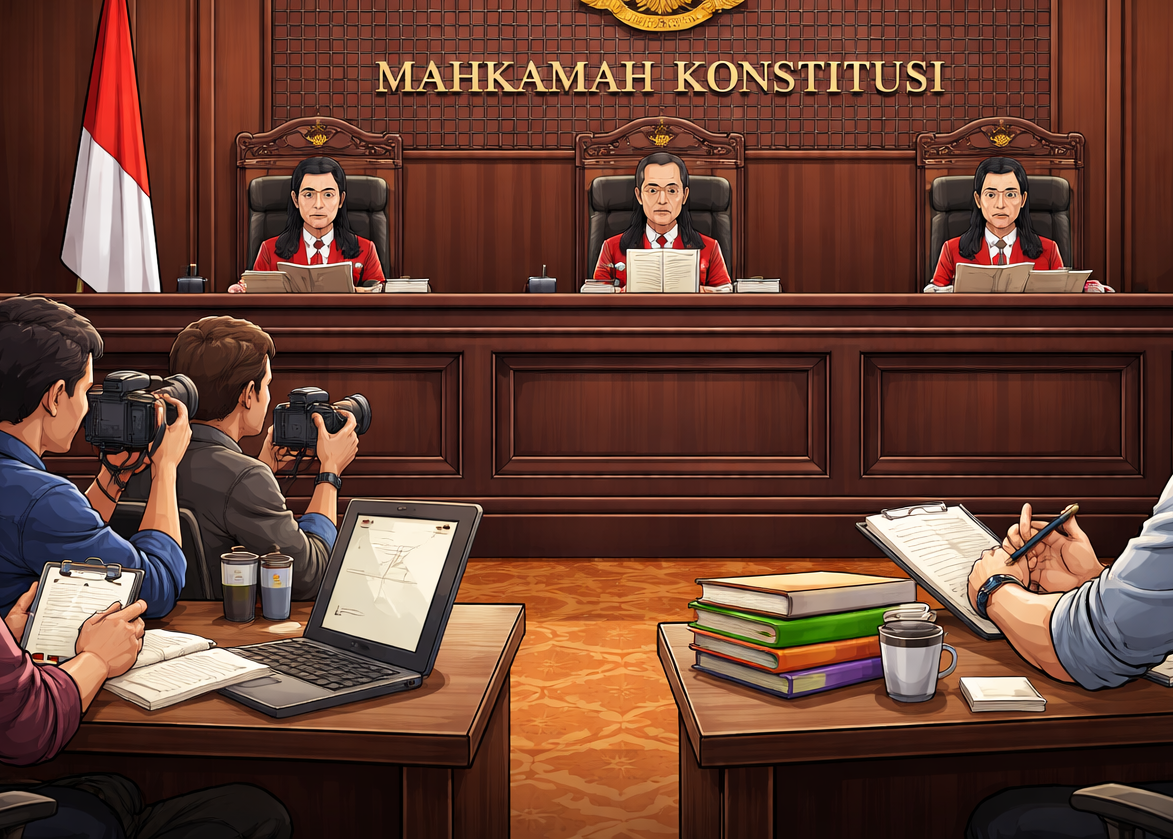 UU Pers Tak Diskriminatif, MK Sebut Penulis Lepas Punya Payung Hukum Lain