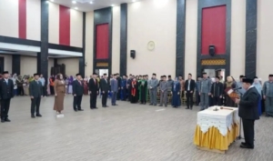 Wali Kota Adhan Dambea Lantik Sembilan Pejabat Eselon II Pemkot Gorontalo