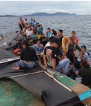 Ratusan Penumpang Perahu Alisa Nyaris Tenggelam di Perairan Pulau Gangga, Seluruh Penumpang Selamat