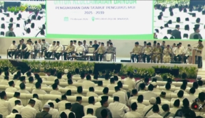 Disaksikan Presiden Prabowo, MUI Kukuhkan Pengurus Baru. Berikut Susunannya