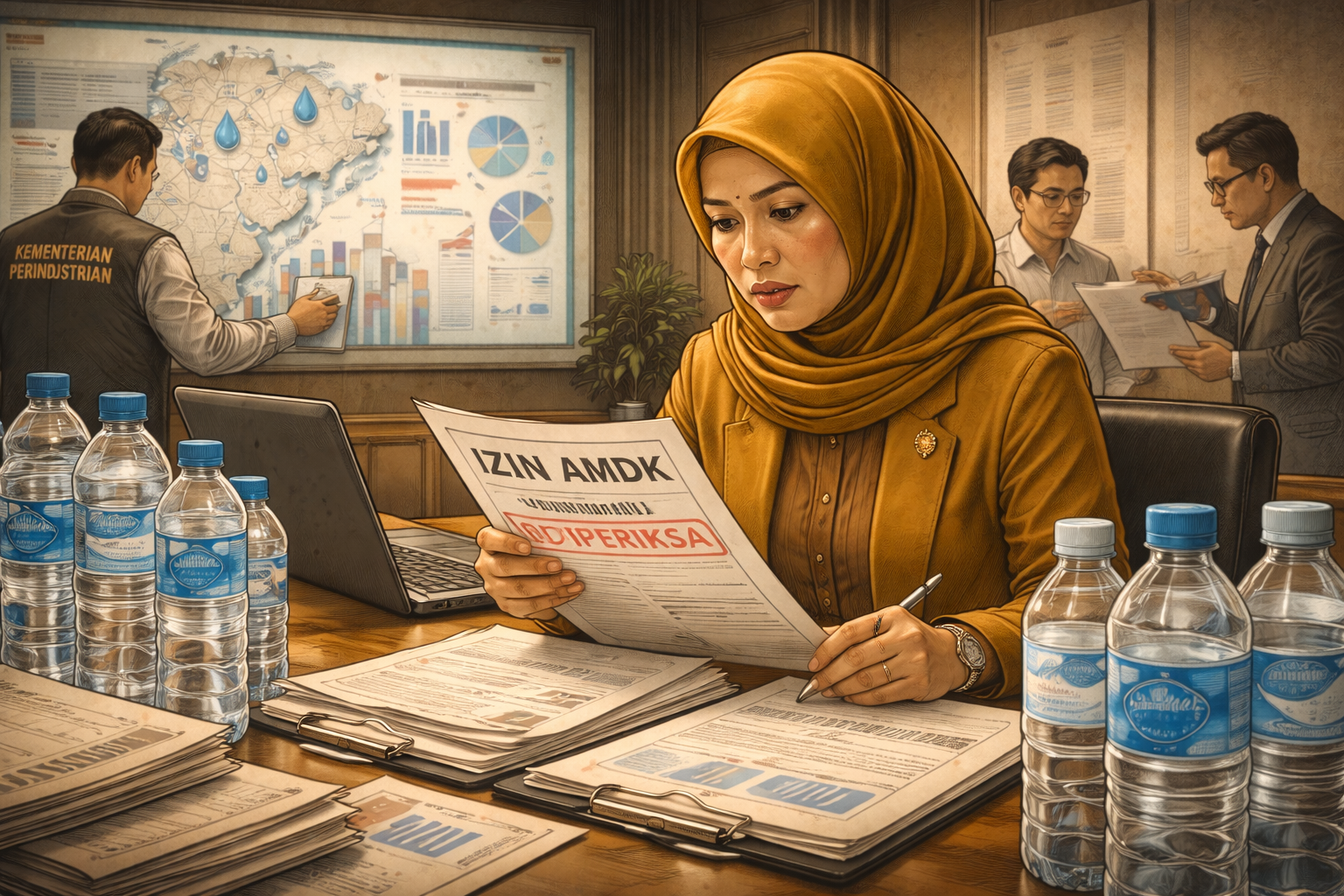 Panja AMDK Mulai Bekerja, Industri Air Minum Diminta Siap-Siap Diawasi Ketat