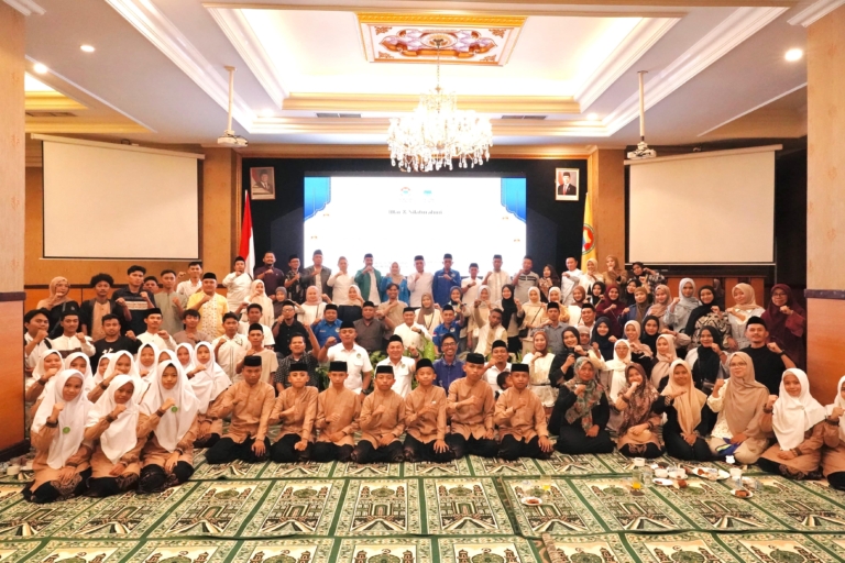 IKA PMII Gorontalo Gelar “Munajat Cinta Ramadhan”, Salurkan 250 Kg Beras untuk Pesantren