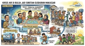 Gusdurian Makassar Matangkan Konsep Advokasi Penyelesaian Krisis Air di Buloa