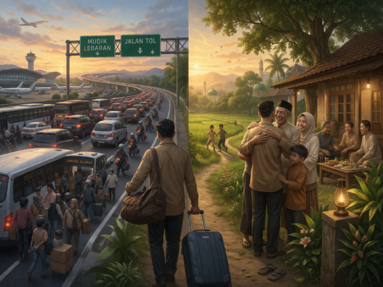 Lebaran, Jalan Tol, dan Kesepian yang Tak Pernah Kita Akui