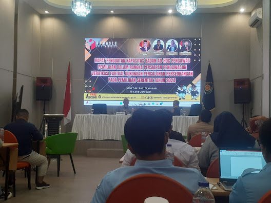 Bawaslu Kota Gorontalo Perkuat Kapasitas Panwascam Hadapi Tahapan Verifikasi Faktual