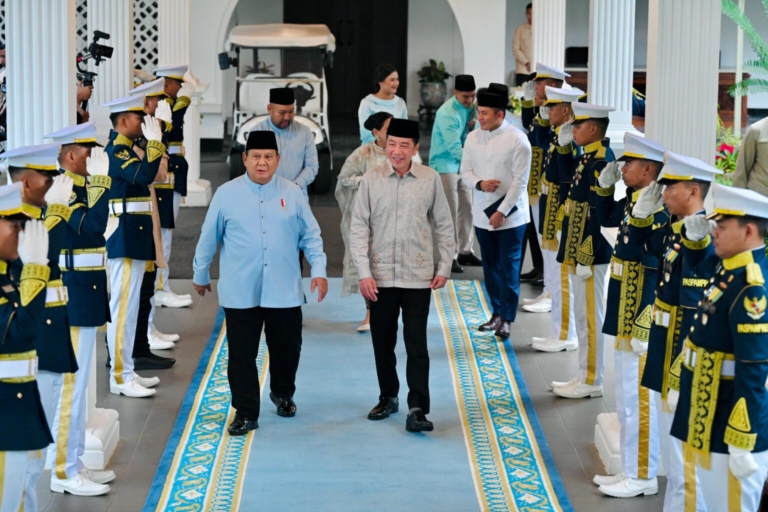 Jokowi dan SBY Hadiri Halalbihalal di Istana, Prabowo Tegaskan Pesan Persatuan