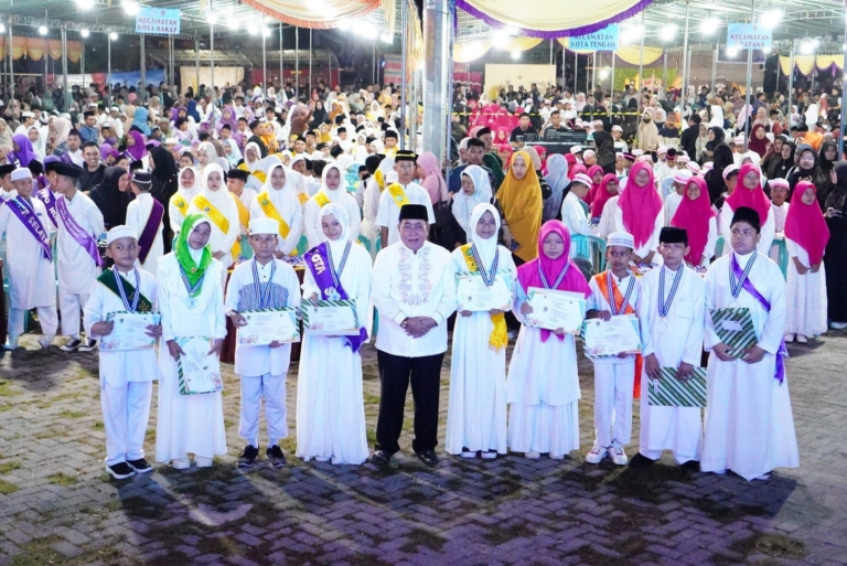 945 Santri TPA-TPQ se-Kota Gorontalo Ikuti Wisuda dan Khatam Raya 2026