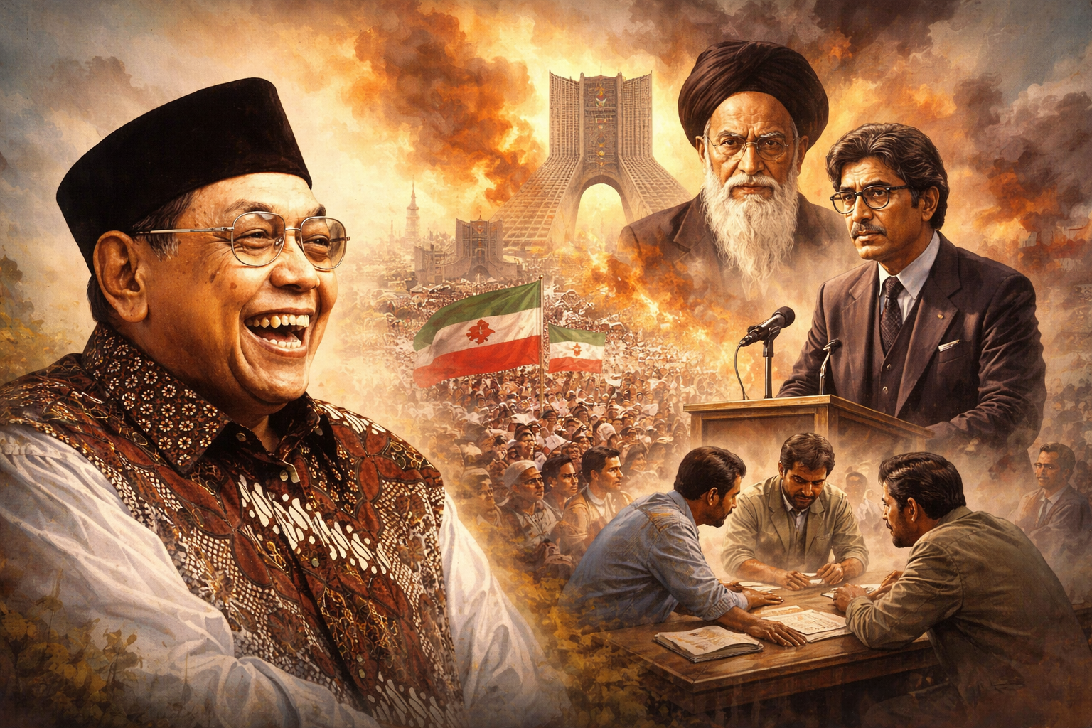 Melihat yang Tak Terlihat Ala Gus Dur: Catatan tentang Politik, Agama, dan Jaringan Kekuasaan