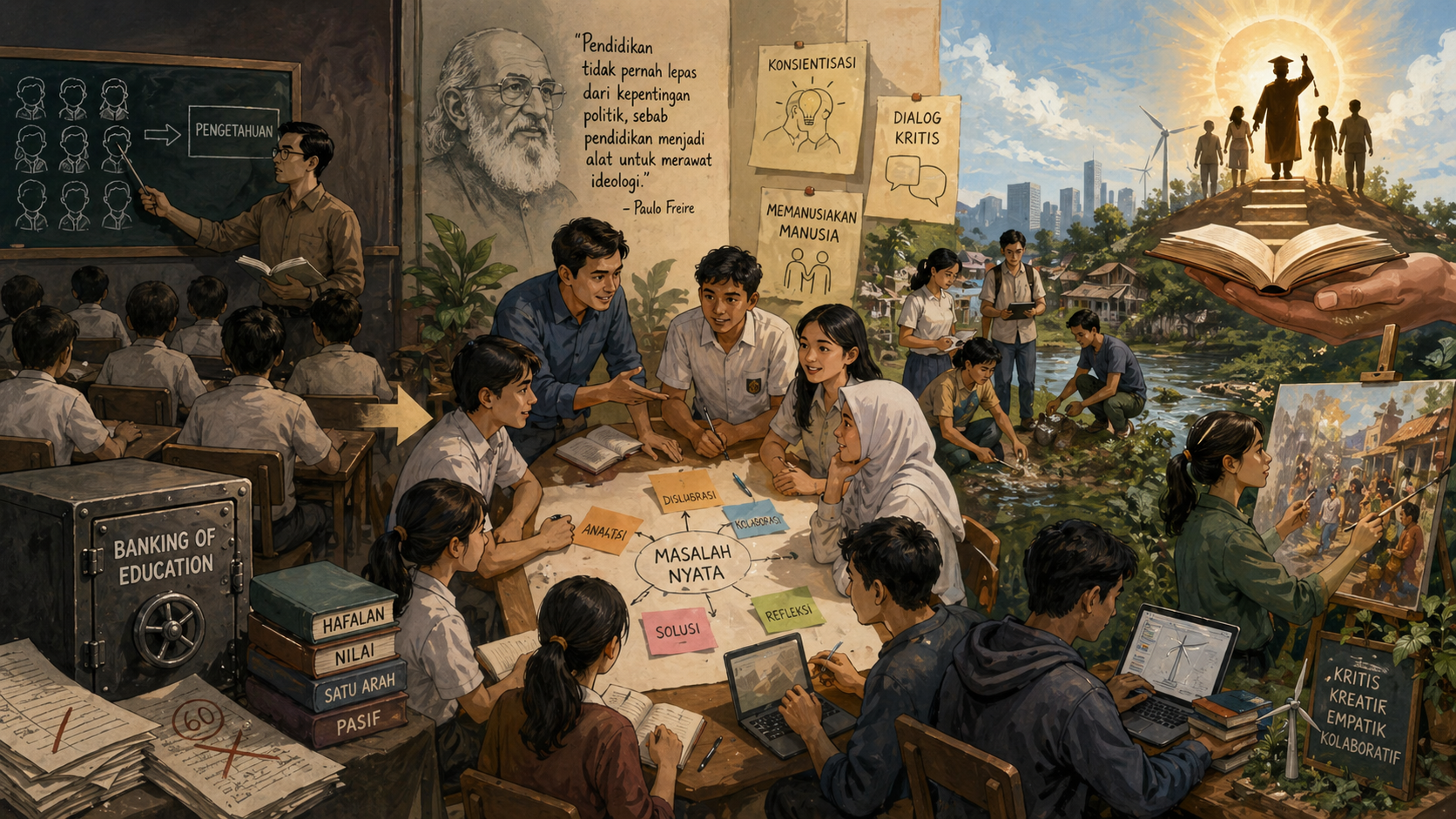 Relevansi Kritik Pendidikan ala Paulo Freire