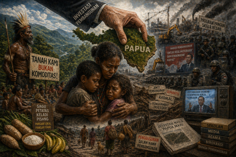 Papua selalu menjadi Hidangan dalam meja Kekuasaan