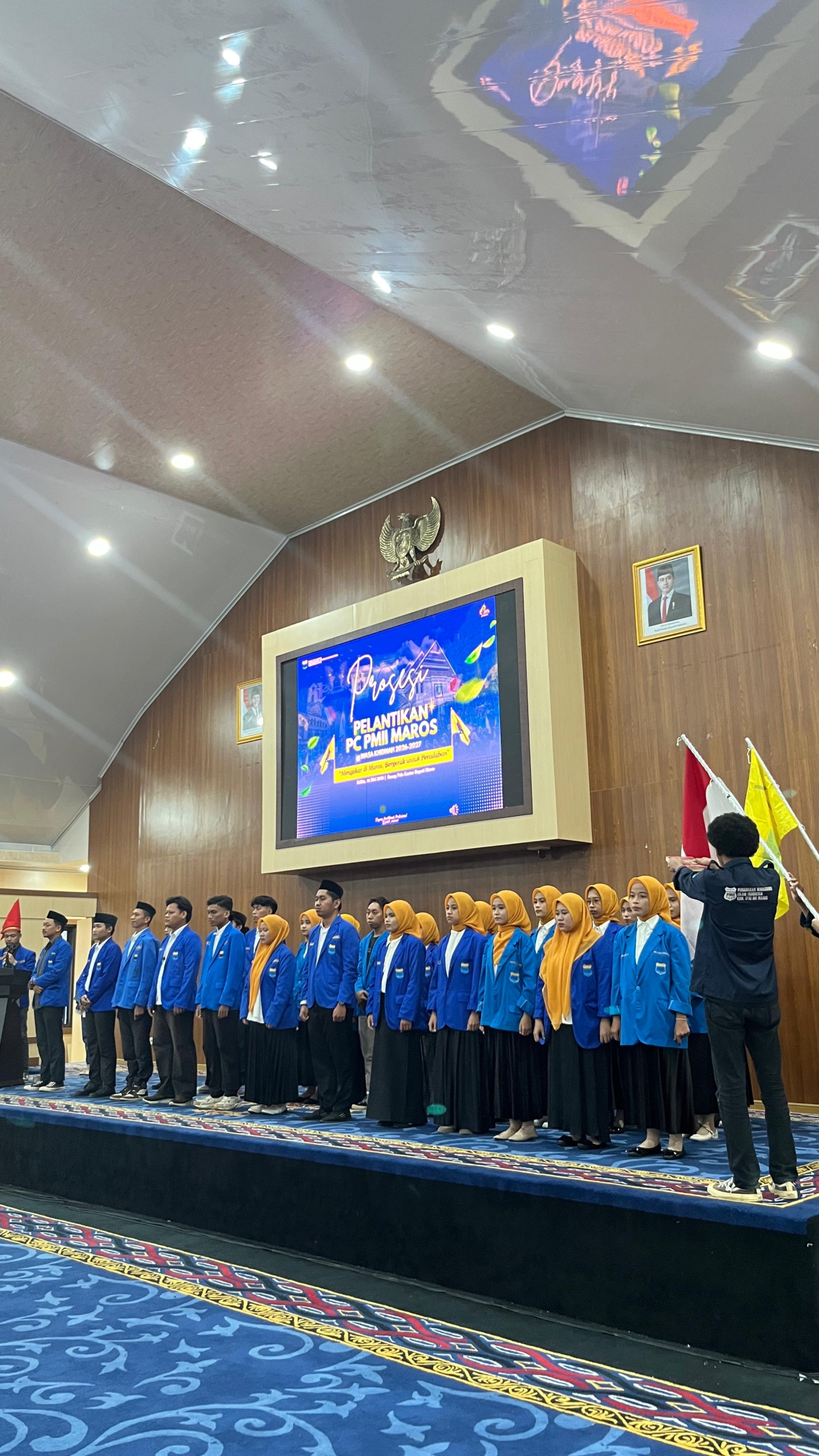 Pelantikan PMII Maros Periode 2026-2027: Teguhkan Gerakan Intelektual dan Keumatan