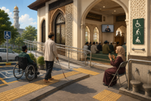 Mengharapkan Masjid Ramah Disabilitas di Serambi Madinah