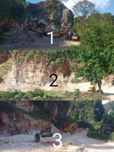 Tiga Lokasi Tambang di Desa Baruga Jadi Sorotan, Penanggung Jawab Bungkam