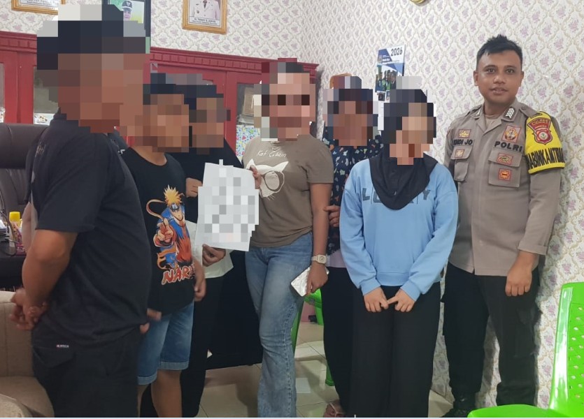 Saring Sebelum Sharing, Pesan Bhabinkamtibmas Usai Mediasi Kasus Dugaan Pencemaran Nama Baik