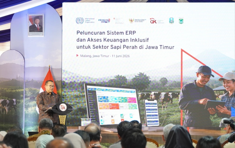 OJK dan ILO Luncurkan Sistem ERP untuk Permudah Akses Pembiayaan Peternak Sapi Perah