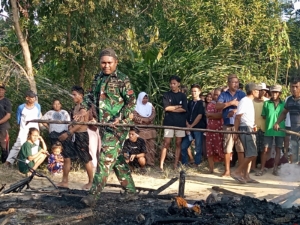 Praka Mohammad Basri, Babinsa Desa Buti yang Selalu Siap Berdiri di Garda Terdepan untuk Warga