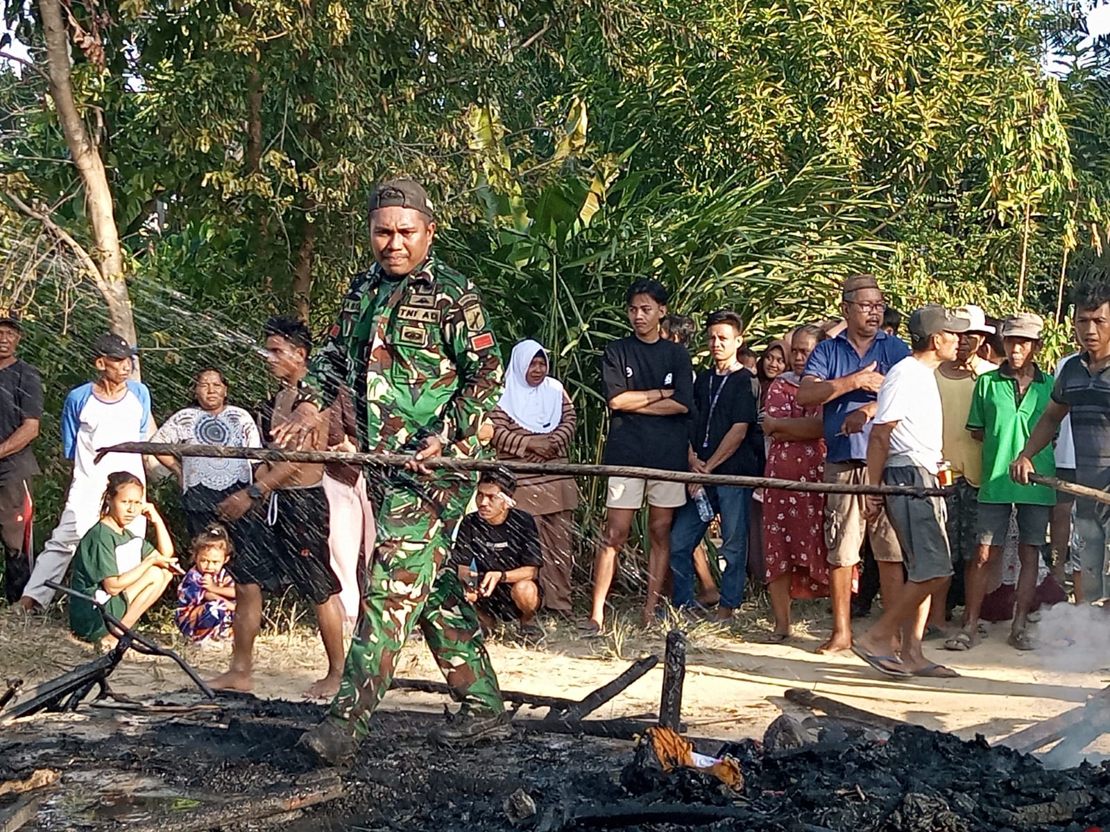 Praka Mohammad Basri, Babinsa Desa Buti yang Selalu Siap Berdiri di Garda Terdepan untuk Warga