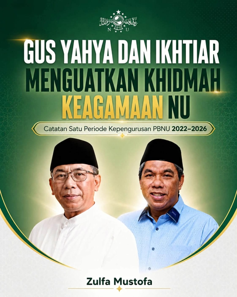 Gus Yahya dan Ikhtiar Menguatkan Khidmah Keagamaan NU