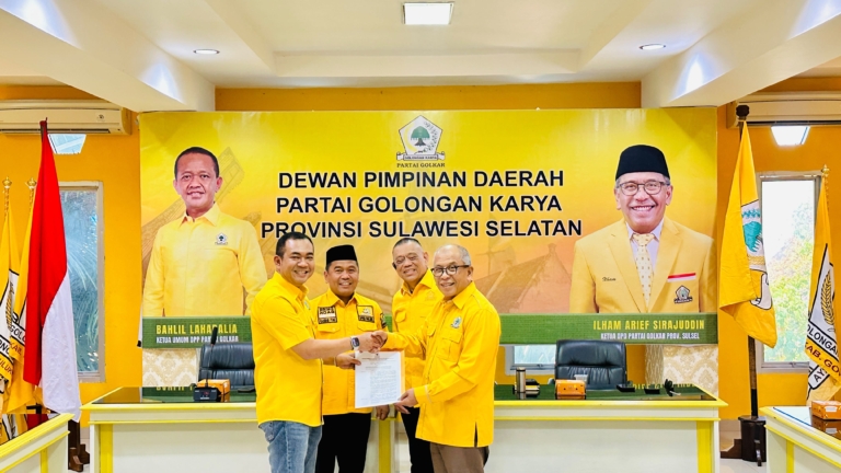 Patarai Amir Kembali Menahkodai DPD II Golkar Maros:Wujudkan Golkar Maros Solid Dan Siap Tancap Gass!