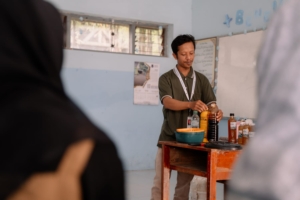 Ratusan Santri di Seblak Diberi Pengetahuan Mengolah Sampah hingga Kopi Inklusif dalam Festival Jagat