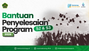 Kemenag Buka Bantuan Penyelesaian Studi S2 dan S3, Mahasiswa Bisa Dapat Hingga Rp25 Juta